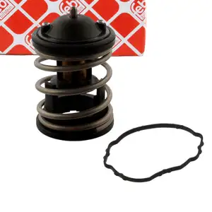 febi Thermostat für BMW 1er E81 118d-123d 3er E90 316d-330d 5er F10 520d-535d X5 E70 30d