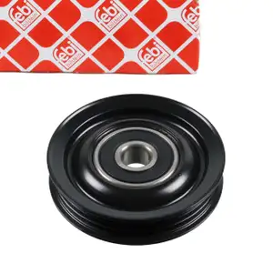 febi 178403 Umlenkrolle Keilrippenriemen f&uuml;r NISSAN Micra C+C 3 Note Micra 3 1.0-1.4