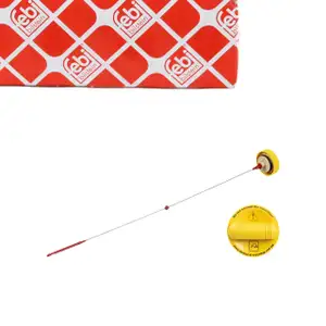 febi &Ouml;ldeckel &Ouml;leinf&uuml;lldeckel &Ouml;lpeilstab f&uuml;r RENAULT Laguna 2 3 Megane 2 Koleos 1 Megane 4