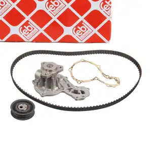 febi Zahnriemensatz + Wasserpumpe für VW Golf 1 Passat B1 B2 AUDI 80 B1 B2 100 C2 1.3-1.7