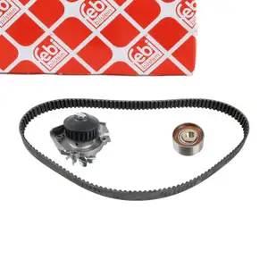 febi 173128 Zahnriemensatz + Wasserpumpe Panda Punto Siena Strada Pick-Up 1.2