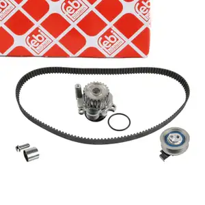 febi 173222 Zahnriemensatz + Wasserpumpe f&uuml;r AUDI A4 B5 B6 B7 A6 C5 SEAT Exeo 3R 1.8T