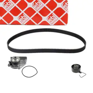 febi 173349 Zahnriemensatz + Wasserpumpe f&uuml;r LAND ROVER Freelander 1 L314 1.8i 16V
