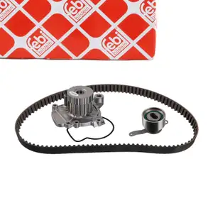 febi 173762 Zahnriemensatz + Wasserpumpe f&uuml;r HONDA Accord 6 Civic 6 CRX 3 HR-5 1.6