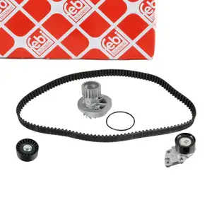 febi Zahnriemensatz + Wasserpumpe f&uuml;r CHEVROLET Aveo Nubira DAEWOO Kalos Lacetti 1.4/.16