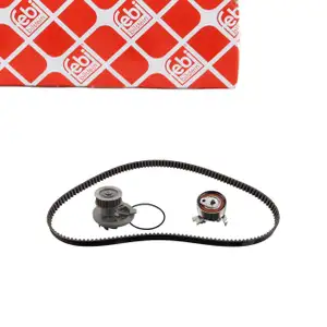 febi 176603 Zahnriemensatz + Wasserpumpe f&uuml;r OPEL Astra F Vectra A B Omega A 1.6-2.0
