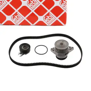 febi Zahnriemensatz + Wapu f&uuml;r VW Polo 3 6N 6V Caddy 2 SEAT Ibiza 2 6K Cordoba 6K 1.6i