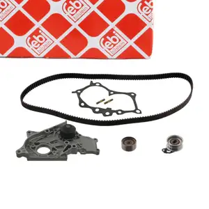 febi Zahnriemensatz + Wasserpumpe f&uuml;r TOYOTA Avensis T22 Corolla Picnic XM1 1.8 2.0 2.2D
