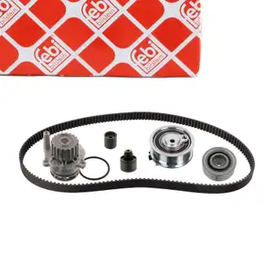febi Zahnriemensatz + Wasserpumpe für VW Golf 6 Polo 5 6R/C AUDI A1 8X A3 8P 1.6 2.0 TDI