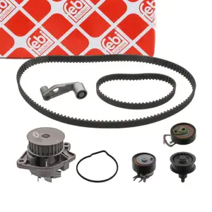 febi 45120 Zahnriemensatz + Wasserpumpe f&uuml;r VW Golf 4 1J Lupo 1 6X 6E Bora 1 1J 1.4 16V