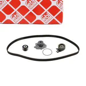 febi Zahnriemensatz + Wasserpumpe f&uuml;r FIAT Doblo Punto Stilo Strada ALFA 147 1.9 2.4 JTD
