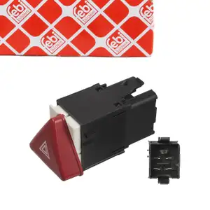 febi 106239 Warnblinkschalter Warnblinker f&uuml;r VW Golf 5/Variant Jetta 3 1K0953509A