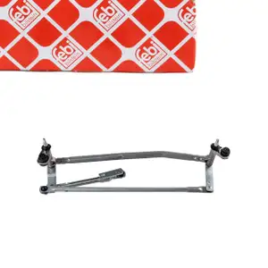 febi 104959 Wischergestänge Scheibenwischeraufnahme für VW Passat B6 B7 vorne 3C1955601A