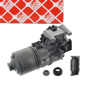 febi 48303 Wischermotor Frontwischermotor für FORD Fiesta 6 MK6 vorne 1698869