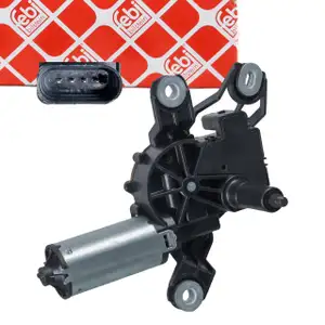 febi Wischermotor für VW Golf 6 Polo 5 Sharan 7N Touran 1T1 1T2 1T3 hinten 5K6955711B