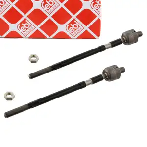 2x febi 30820 PROKIT Spurstange Axialgelenk f&uuml;r VW Polo 9N SEAT Ibiza 3 SKODA 1 vorne