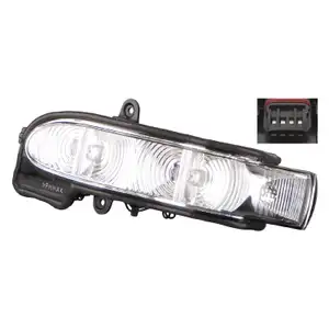 febi 103598 Blinkleuchte Außenspiegel für MERCEDES W211 S211 W463 links 2038201321