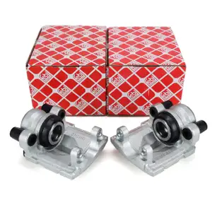 2x febi Bremssattel Bremszange Ø 42mm für BMW 1er E81-88 3er E90-93 X1 E84 hinten