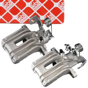 2x febi Bremssattel Bremszange Ø 38mm für AUDI A4 B6 B7 SEAT Exeo 3R mit 345/355mm hinten