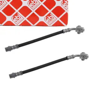 2x febi 23172 Bremsschlauch Bremsleitung f&uuml;r AUDI A4 B5 ab Fgst. 8D-V-168 351 hinten au&szlig;en