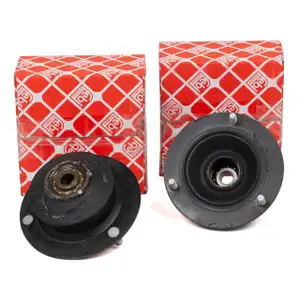 2x febi 08032 Federbeinlager + W&auml;lzlager f&uuml;r BMW 3er E36 ab 06.1992 Z3 vorne 31331090467