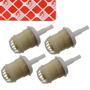 4x febi 39393 Filter Ventil Unterdruckleitung für CHRYSLER DODGE JEEP MERCEDES SEAT VW