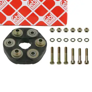 febi 01501 Hardyscheibe f&uuml;r MERCEDES W202 S202 W210 C208 A208 S210 R170 vorne 2024100815