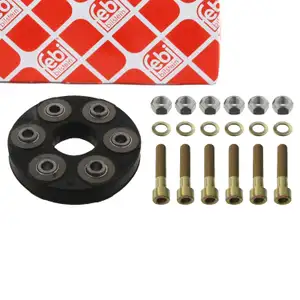 febi 01743 Hardyscheibe Gelenkscheibe f&uuml;r MERCEDES 190 W201 W202 S202 W124 S124 C124 W210