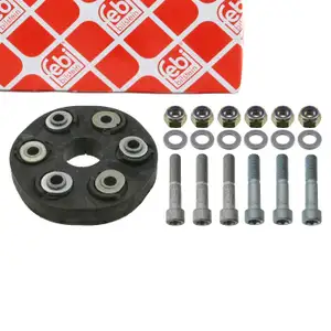 febi 03404 Hardyscheibe f&uuml;r MERCEDES E-Klasse W124 E280 W210 S-Klasse vorne 1244100915