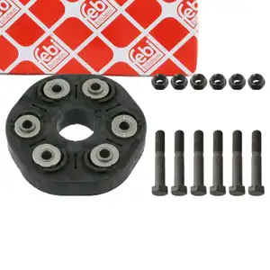 febi 43481 Hardyscheibe f&uuml;r BMW 3er E46 330d 5er E39 520/525/530d 7er 730/740d 26117572664