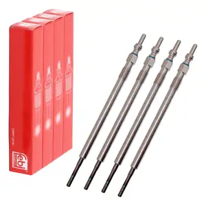 4x febi Glühkerze für MERCEDES A-/B-/C-/E-/GLC-/GLE-/S-Klasse OM640 OM651 0011596601