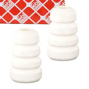 2x febi 103793 Anschlagpuffer Gummianschlag f&uuml;r FORD Mondeo 3 MK3 Turnier hinten 1123580