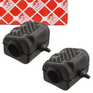 2x febi 103929 Stabilisatorlager für CITROEN C3 2 C4 Cactus DS3 PEUGEOT 1 vorne 5081.P3