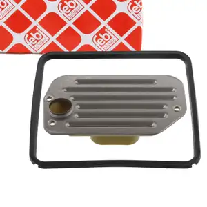 febi 32878 Getriebefilter + Dichtung Satz f&uuml;r AUDI 100 A6 S6 C4 A8 S8 4D 4HP18