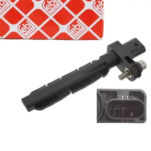 febi 47292 Kurbelwellensensor für BMW 1er E81 F20 3er E91 F30 F32 5er E60 F11 MINI R56 R57