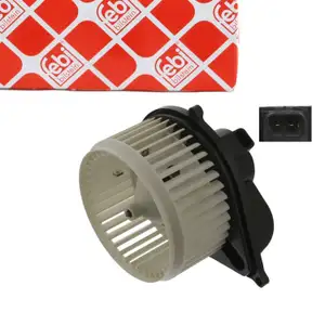 febi 43765 Innenraumgebläse Gebläsemotor für PEUGEOT 406 Boxer CITROEN Jumper FIAT Ducato