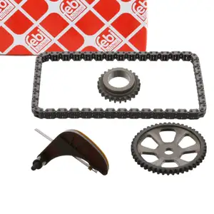 febi 49090 Steuerkettensatz Ölpumpe für VW Polo 9N 6R SEAT Ibiza 3 4 SKODA Fabia 1 2 1.2