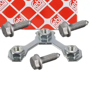 febi 172070 Montagesatz Sicherungsblech Traggelenk für VW Golf 3 4 Passat B3/B4 AUDI vorne