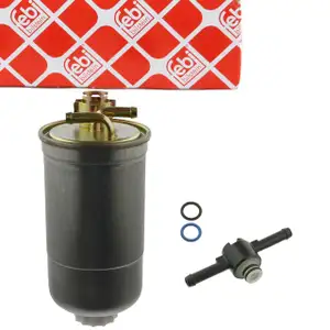 febi Kraftstofffilter + Ventil für VW Golf 4 LT 2 Passat B5 A3 8L A4 B5-7 A6 1.9/2.5 TDI