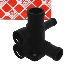 febi 18242 K&uuml;hlmittelflansch f&uuml;r VW Golf 1 2 Jetta 2 Passat 3A 1.8 Benzin Transporter 2.0