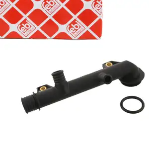 febi 28430 K&uuml;hlmittelflansch f&uuml;r BMW 3er E30 E36 316i-318i 5er E34 518i Z3 E36 1.8i-1.9i