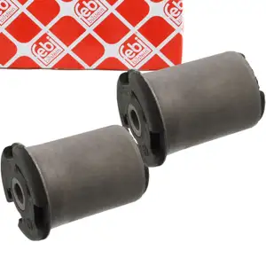 2x febi 04305 Lagerung Hinterachslager Tonnenlager Buchse für OPEL Kadett D E A hinten