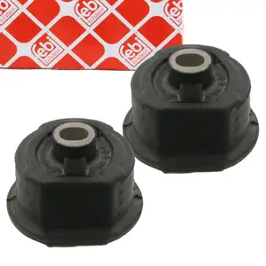 2x febi 08432 Lagerung Hinterachslager Tonnenlager f&uuml;r MERCEDES C/A124 hinten 2013513642