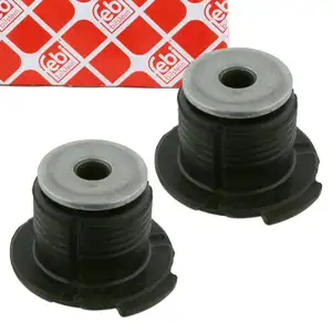 2x febi 09142 Lagerung Vorderachslager Tonnenlager Buchse f&uuml;r RENAULT B48 vorne 7700767684