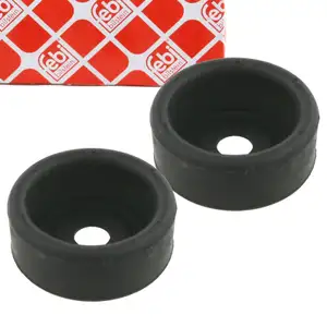 2x febi 12244 Lagerung Hinterachslager Buchse für FIAT Punto 176 LANCIA Y hinten 46476755