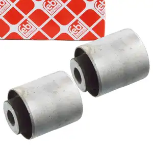 2x febi 14548 Lagerung Hinterachslager Tonnenlager Buchse f&uuml;r OPEL Omega B hinten 90447157