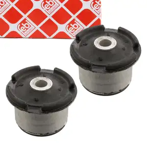 2x febi 17453 Lagerung Hinterachslager Tonnenlager Buchse für OPEL B hinten 90496721
