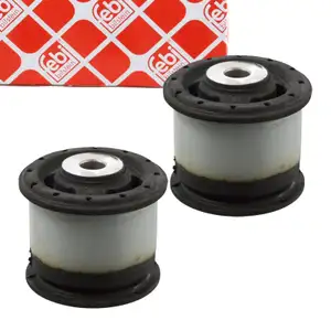 2x febi 17618 Lagerung Hinterachslager Tonnenlager Buchse f&uuml;r FORD Escort 6 hinten 1041979