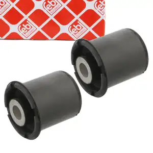 2x febi 34683 Lagerung Hinterachslager Tonnenlager Buchse für VW Passat hinten 3C0505145