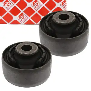 2x febi Querlenkerlager für OPEL Corsa C Meriva A Combo Tigra TwinTop Vorne unten hinten